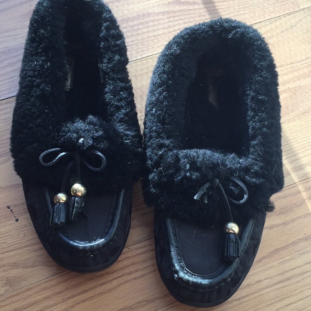 Used coach house shoes with firm bottoms